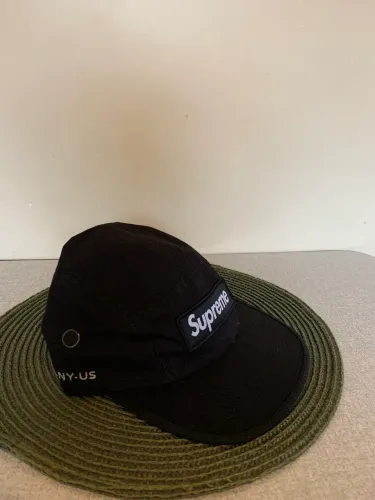 Boné Supreme Military Camp Black FW25-W18