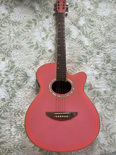 VENDA RÁPIDA: Violão Tagima Dallas Rosa/Coral (Sem Uso)+ Capa Compasso