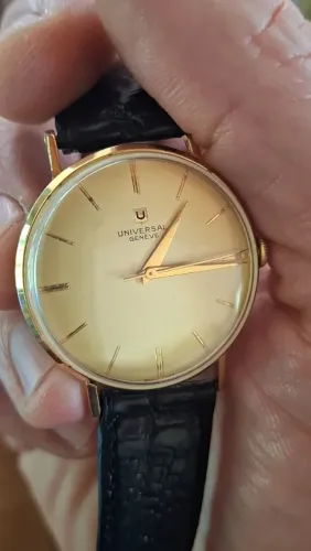 Universal Genève Vintage (Anos 60) - Mostrador Original<br>