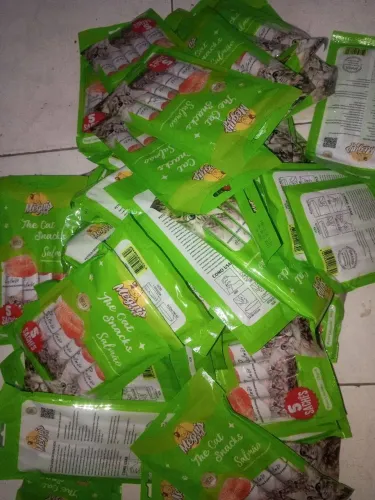 Para revendedora, Petisco snack para gato 