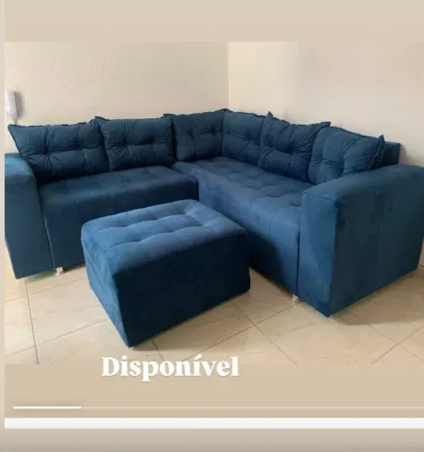 SOFÁ . 6 almofadas mega mega 