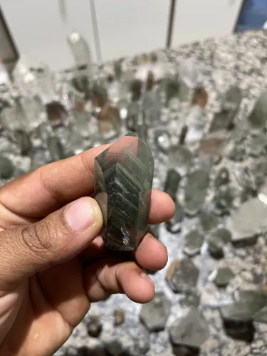Quartzo Cristal com Inclusões Naturais