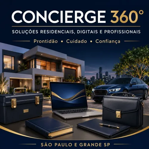 CONCIERGE 360° - SERVIÇOS, PRONTIDÃO, CUIDADO E CONFIANÇA