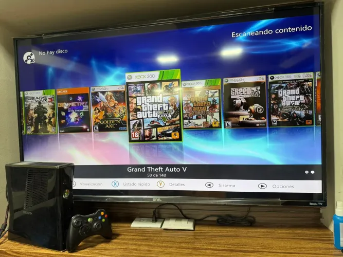 Xbox 360 RGH mas 100 jogos 