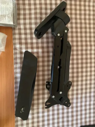 Suporte articulado de parede ELG F410 Pistão a gás giro 360 preto