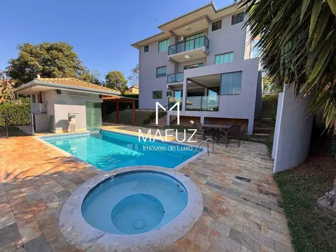 Casa para aluguel, 5 quartos, 2 suítes, 4 vagas, Condomínio Condados da Lagoa - Lagoa Sant