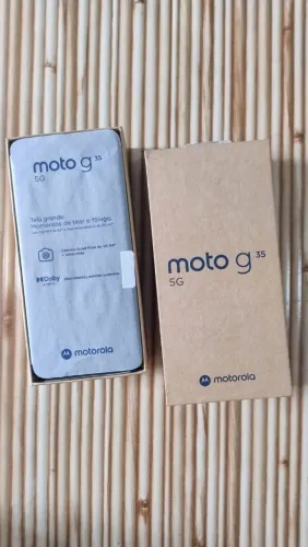 Moto G35 256GB Military Green LANÇAMENTO NOVO na CAIXA