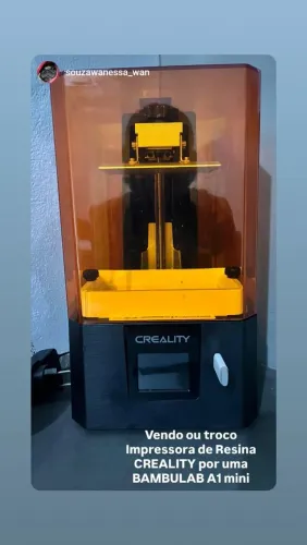 Impressora 3d resina