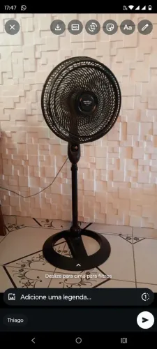 Ventilador semi novo