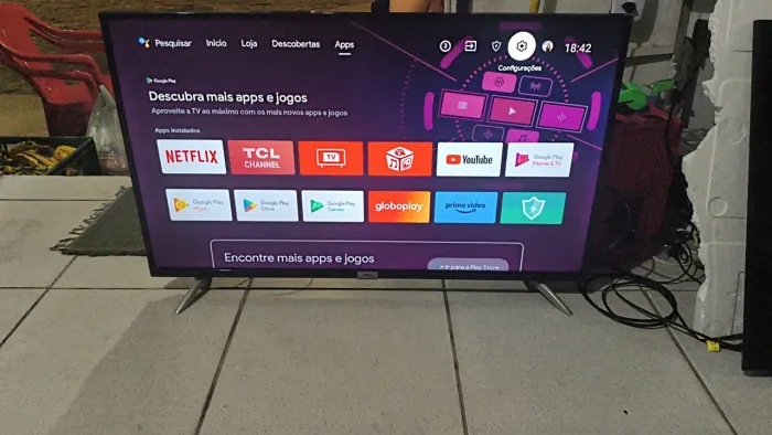 Tv Smart TCL 43 Polegadas Android Completa 