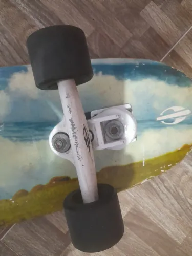 Skate longboard simulador de surf mormaii praticamente novo