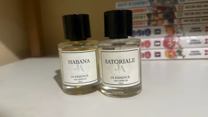 Perfumes JA Essence Habana e Sartoriale (frascos de 50ml)