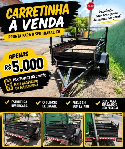 Vendo carretinha 