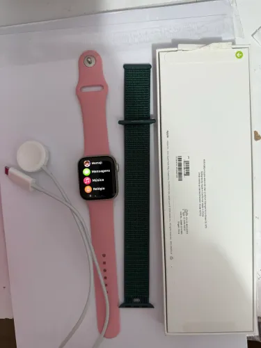  Apple Watch NOVO Com carregador e 2 pulseiras SEM USO!