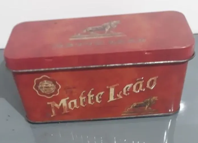 Lata de chá matte