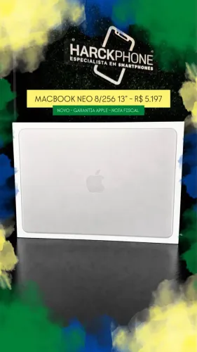 MacBook Neo 8/256 13 LACRADO - Loja Física - Nota fiscal