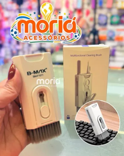 Kit de Limpeza Multifuncional 7 em 1 para Eletrônicos - B-MAX BM-F1011