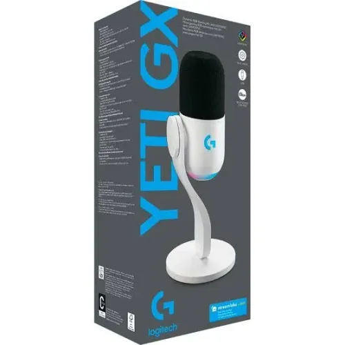 Microfone Gamer Logitech Yeti GX