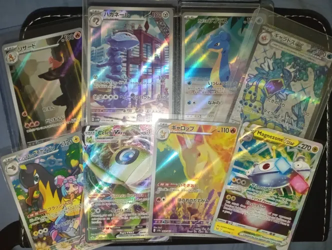 8 Cartas Pokémon Originais NM em Perfeito Estado