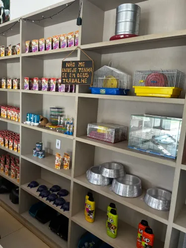 Casa de ração Pet Shop