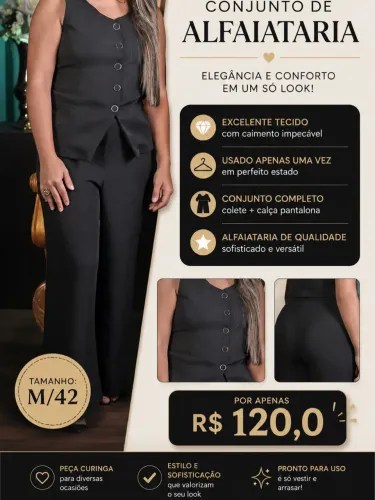 Conjunto de alfaiataria