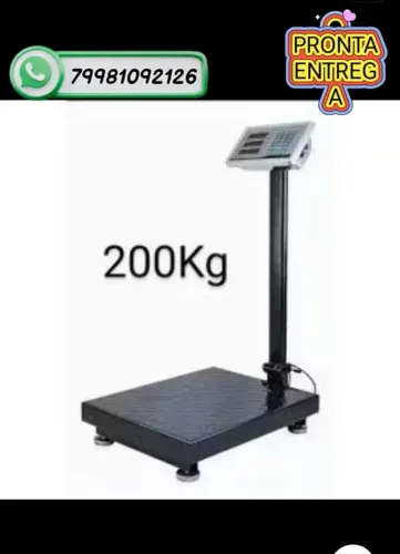 Balança digital plataforma 200kg, nova pronta entrega, melhor preço + qualidade ; )