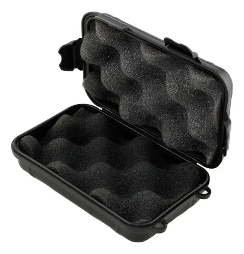 Case 12x8cm Estojo Anti-impacto Porta objetos De Vidro