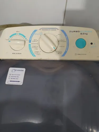 Máquina de lavar 6kl com defeito/ pra vender logo
