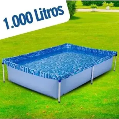piscina de mil litros de ferro