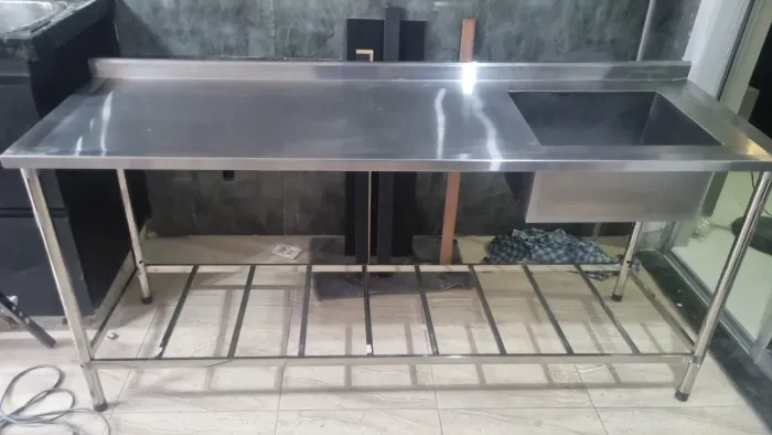 Pia de aço inox