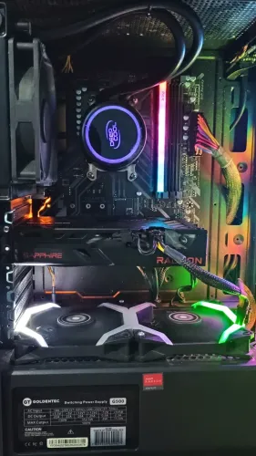 CPU Gamer Ryzen 5 16Gb Ddr4 Rx6500Xt 4Gb Ddr6