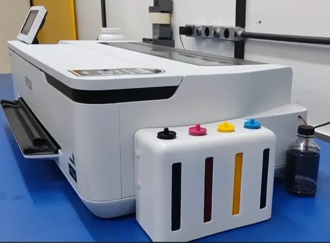 Impressora Plotter Epson T3170 Com Bulk Ink Tinta Corante ou Pigmentada Usada sem detalhes