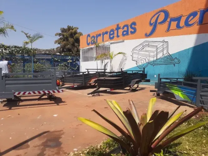 Carreta tamanho 2 por 120 de largura