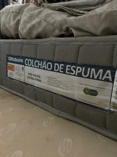 Colchão Ortobom e Box por R$650
