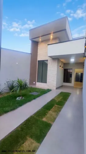 Casa para Venda em Goiânia, Residencial Solar Bougainville, 3 dormitórios, 1 suíte, 2 banh