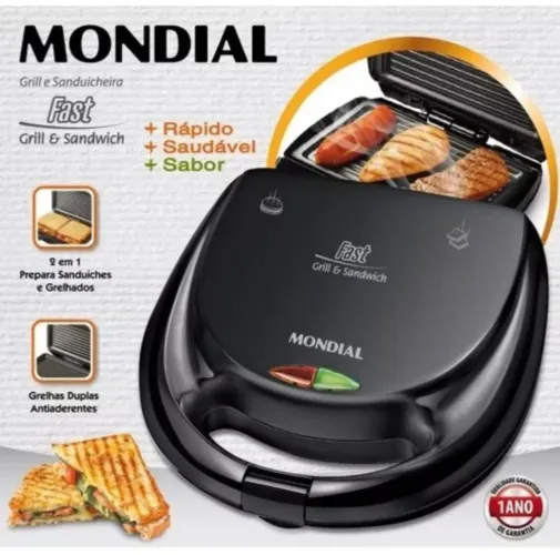 Sanduicheira Mondial 