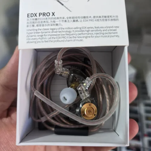 Fone de Ouvido intra-auricular Kz Edx Pro X *Novo- Retorno de Palco, Monitor de Som, Áudio