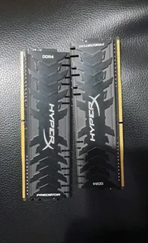 Memória RAM 2x8gb hyperx