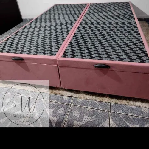 Cama baú Queen