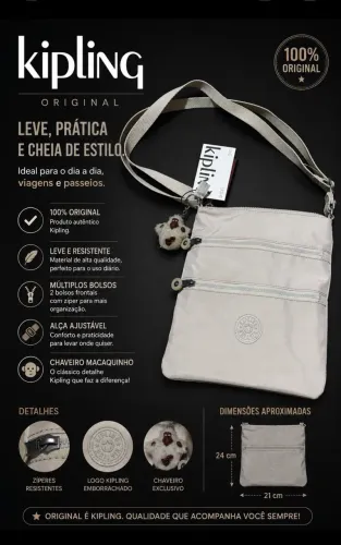 Bolsa Kipling original