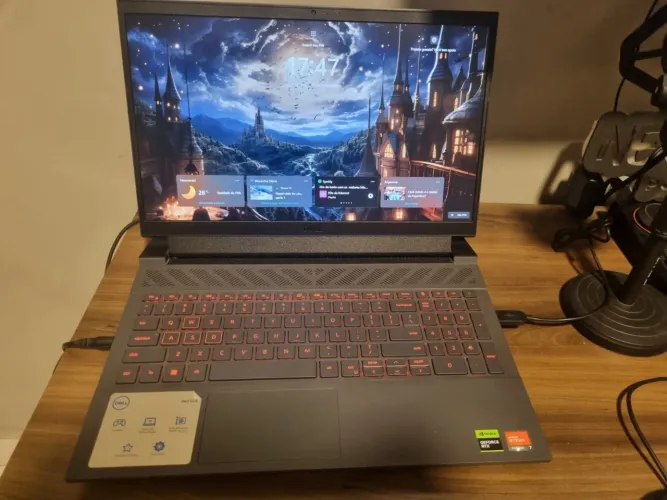 Notebook Dell G15 - GTX 4060 Rayzen 7