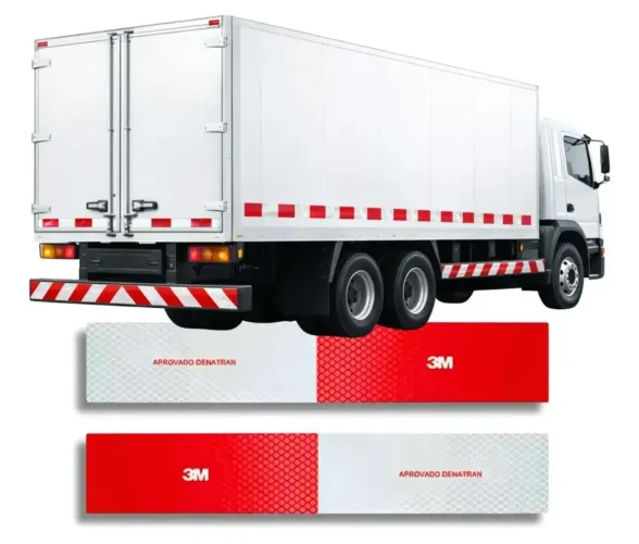 FITA REFLETIVA LATERAL 3M DENATRAN 