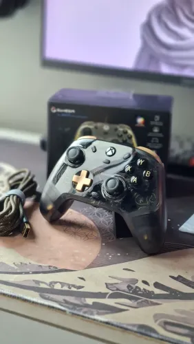 Controle Gamer Xbox/Pc GameSir Kaleid Gold [NOVO]