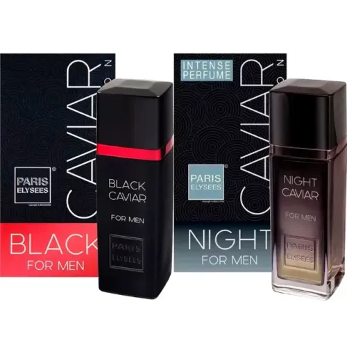 Kit Com 1 Black Caviar + Night Caviar 100ml Paris Elysees 16% Off
