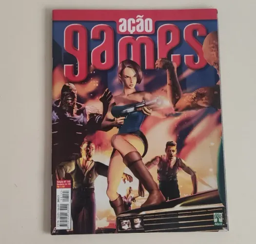 Revista Ação Games 145 | Resident Evil 3 Ed. Rara C/ Pôster!