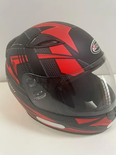 Jaqueta texx e capacete spark