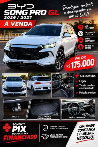 BYD Song Pro GL 1.5 16V Aut. (hibrido) 2027