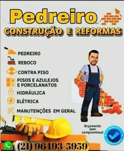 Serviços de obras ( construções e reformas em geral)