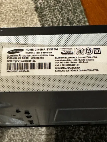 Bluray 3D Samsung em ótimo estado 