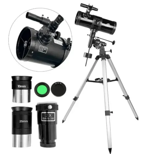 Telescópio Greika 114mm F1000 Equatorial 1000114EQ3